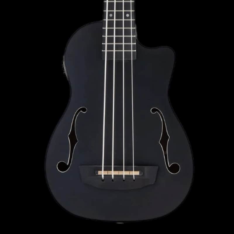 Kala JYMN-FS-BK Journeyman Electro U-Bass, Black image 1