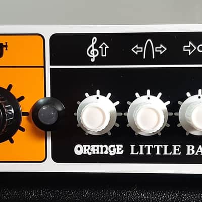 Orange Little Bass Thing 500-Watt Bass Amp Head 2020 - Present - White / Orange / Black image 1