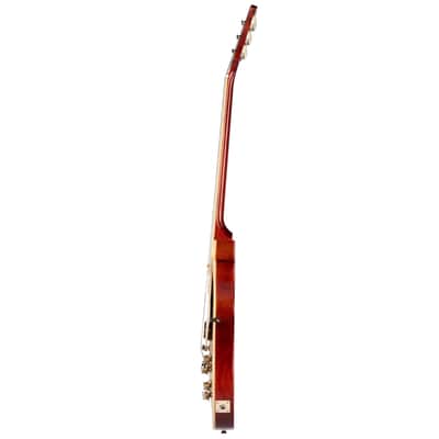 Epiphone Inspired by Gibson Custom 1960 Les Paul Standard Reissue - Iced Tea Burst w/ Case image 5