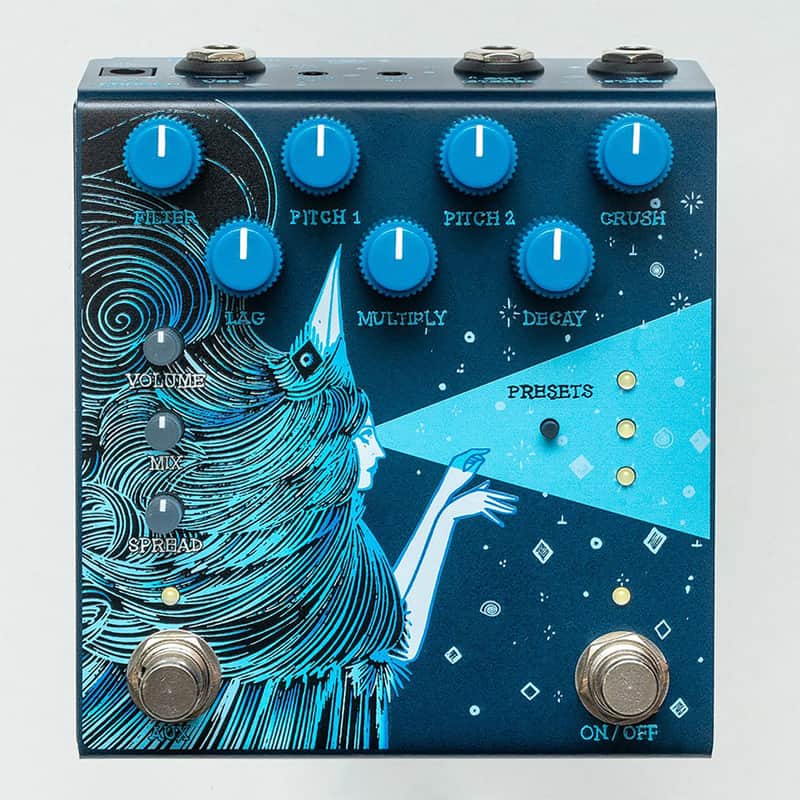 Old Blood Noise Endeavors Dark Star Stereo Soundscape Reverb - Blue image 1