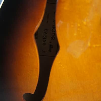 Epiphone Casino 1986 Vintage Sunburst MIJ JV Japan Rare Import Matsumoku image 14