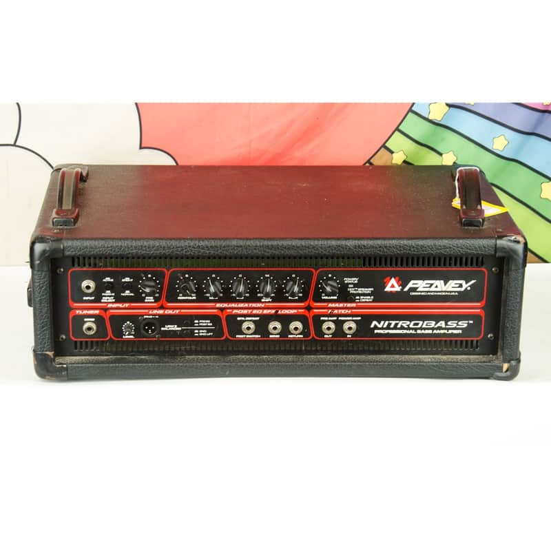 Used Peavey Nitrobass Bass Amplifier Head, 400 Watts | Reverb