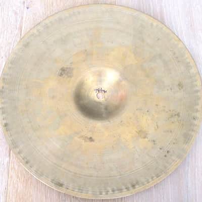 14" Zildjian A Paper-Thin Hihat Cymbal - Vintage 1950s image 1