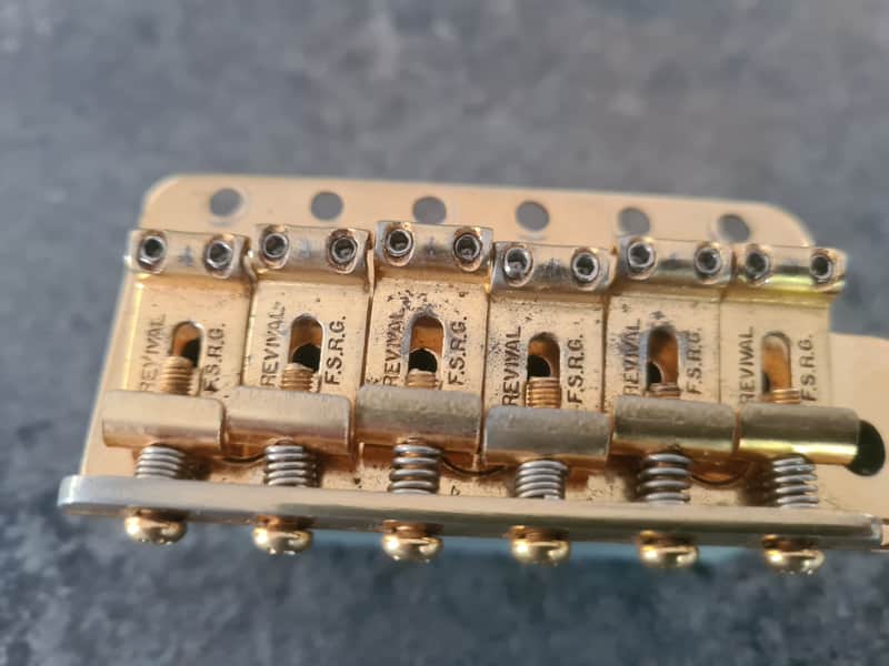 1980s Fernandes Revival RST-80 F.S.R.G Stratocaster Tremolo bridge image 1