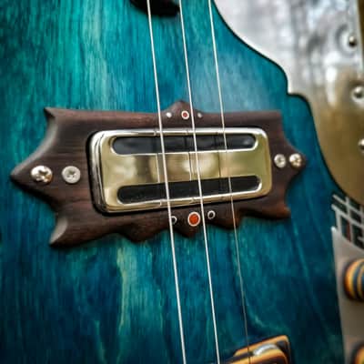 The Kingfisher - High Bird custom cigar box guitar image 20