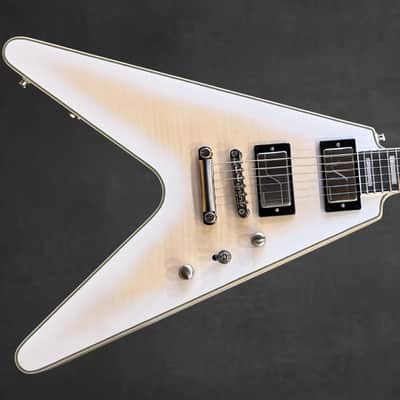 Epiphone Flying V Prophecy - Aged White Tiger Burst