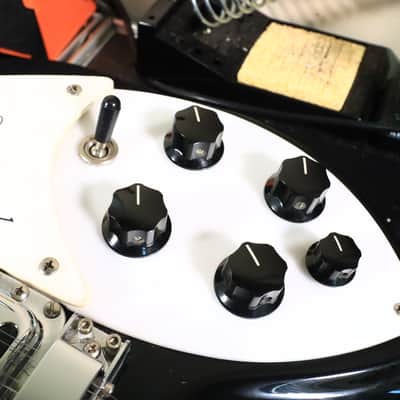 Rickenbacker 355JL Rare 12 string John Lennon Limited Black image 22