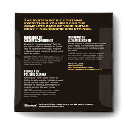 Dunlop 6504 System 65 Complete Guitar Tech Care Kit imagen 3