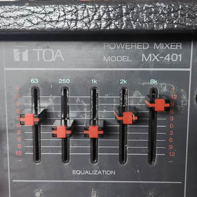 TOA MX401 Japan/Korea 4-Channel Powered Mixer #2 image 2