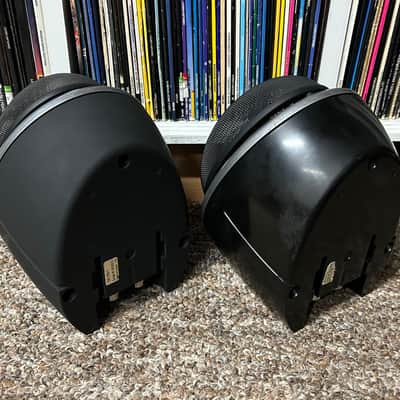 Mirage OmniPolar OmniSat 1PB-1 Compact Satellite Speaker Pair Black TESTED ✅ image 5