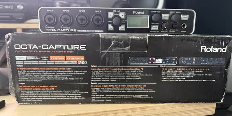 Roland UA-1010 Octa-Capture Hi-Speed USB Audio Interface