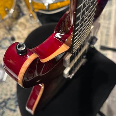 PRS Custom 24 10-Top 2017 Charcoal Cherry Burst image 15