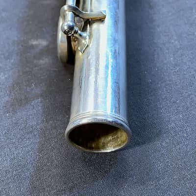 Vintage 'Project' 1970's DeFord (Emerson) Silver Plated 'Open Hole' Flute Outfit image 8