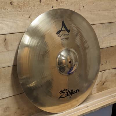 Zildjian 20" A Custom Medium Ride Cymbal 2002 - Present - Brilliant image 2