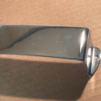 Gibson Thunderbird 1960’s-1970’s Chrome Bridge Cover Hand Rest image 1