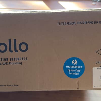 Universal Audio Apollo 8 DUO Thunderbolt Audio Interface 2010s - Silver With Custom Patchbay image 1