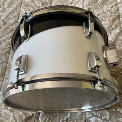 Ludwig Tom Vistalite Pattern E  Mid 70’s - Black & White Swirl image 4