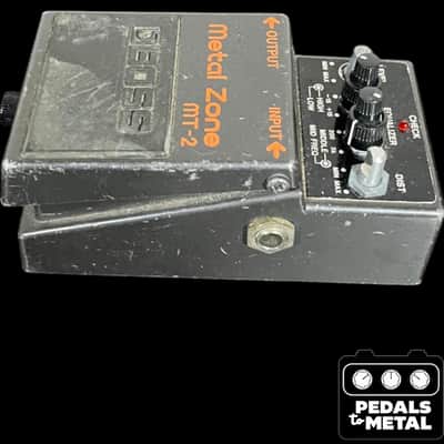 Boss MT-2 Metal Zone (Silver Label) 1991 - Present - Black - X16696 image 5