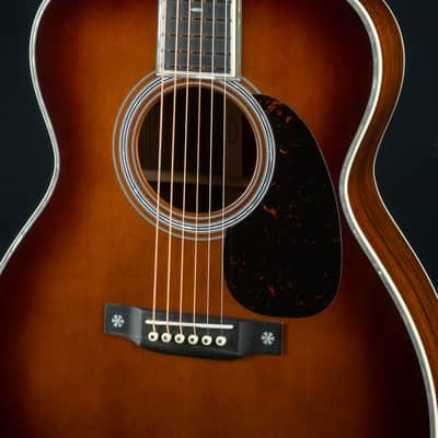 Martin 0000-42 Custom Premium Cocobolo and High Altitude Swiss Spruce Chris Hillman Burst NEW image 6
