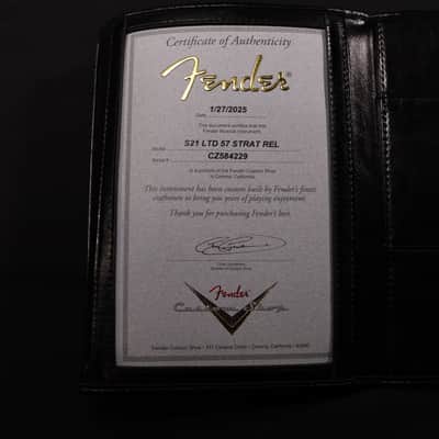 MINT Fender Custom Shop LTD 57 Stratocaster Relic Wide Fade 3-Tone Sunburst 229 image 11