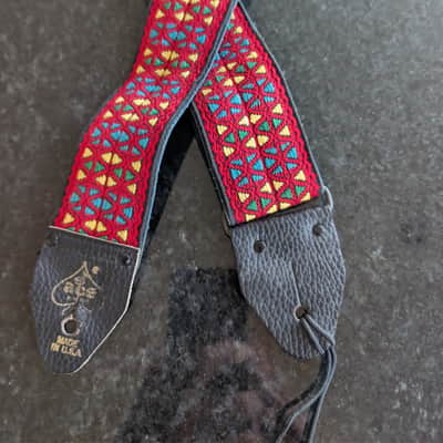 Vintage 60’s / 70's ACE 2" Wide Guitar Strap Original Made in USA image 1