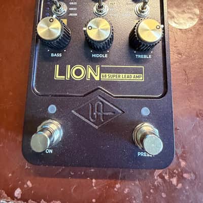 Universal Audio Lion '68 Super Lead Amp 2023 - Present - Black image 1