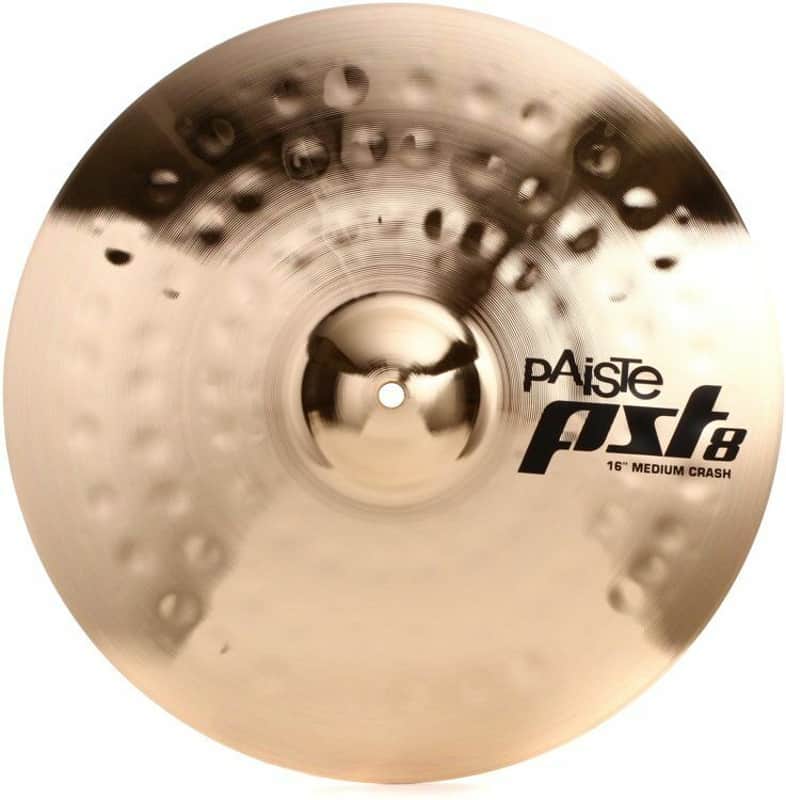 Paiste PST8 Reflector Medium 16" Crash Cymbal/New with Warranty/# CY0001801416 image 1