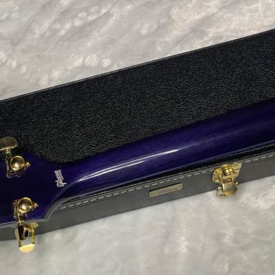 NEW! Gibson Dealer Select Custom Shop Les Paul Custom Blue Widow AAA Figured Flame Top - Authorized Dealer - 9.7 lbs - G07454 image 11