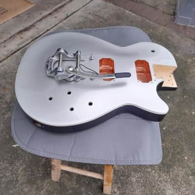 Gibson Les Paul 80's - Silver/Plum image 4