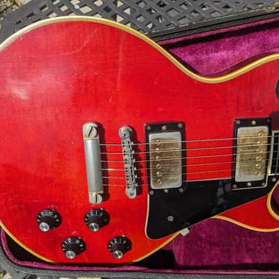 'REDUCED' Gibson Les Paul Custom 1974 - Cherry Red image 17