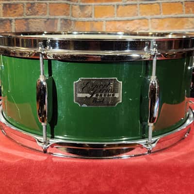 Pearl Export Series Green Drum Kit -22” Kick, 12", 13", 14" Tom 14” Snare image 9