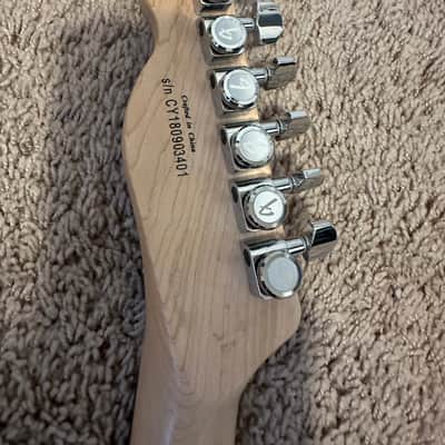 Squier Affinity Series Telecaster FSR race green with upgrades image 5