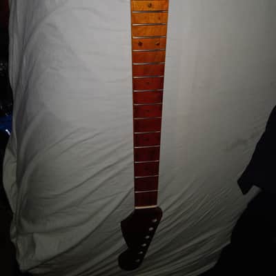 Audio Design Recording  Maple guitar neck 21fret 2000's  high gloss image 5