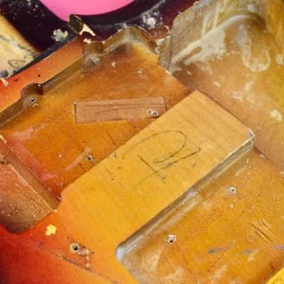 Vintage 1963 Fender Jazzmaster Body - Original Finish, No Overspray - 4lbs - Killer PRE-CBS Project! image 9