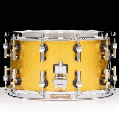 Sonor SQ2 14x8 Heavy Maple Snare - Gold Sparkle Lacquer image 2