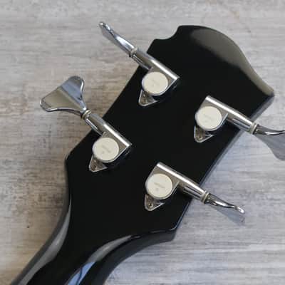 1997 Burny (Fernandes) EB-95X "X Japan" Signature Eagle Bass (Black) image 12