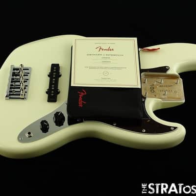 Fender American Professional II Jazz V 5 String Bass LOADED BODY Olympic White image 3