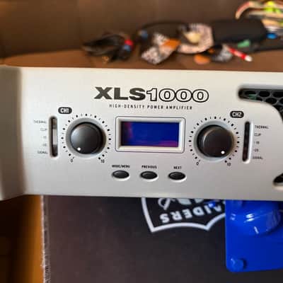 Crown XLS 1500 2-Channel High Density Power Amplifier 2010s - Silver image 2