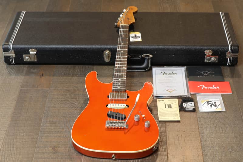 MINTY! 2024 Fender Custom Shop GC Strat Historic Journeyman Relic Aged Candy Tangerine SSH + COA OHSC