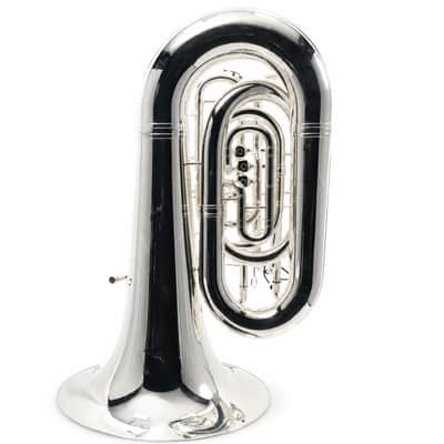 Eastman EBC832S Professional 4/4 CC Tuba in Silver Plate SN Y2500356 image 4