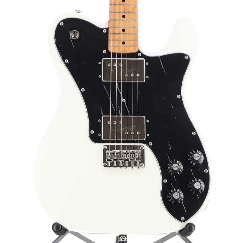 Squier Classic Vibe '70s Telecaster Deluxe, Maple Fingerboard, Olympic White (D7) (25430) image 1