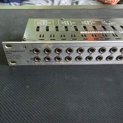 Behringer Ultrapatch Pro PX2000 48-Point TS Patchbay 2000s - Silver image 4