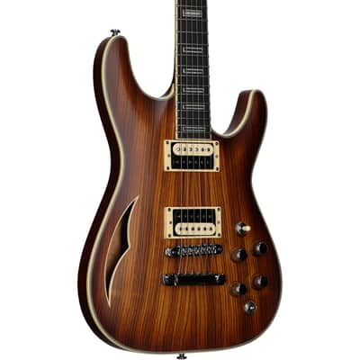 Schecter C-1 EA Classic Electric Guitar, Faded Vintage Sunburst