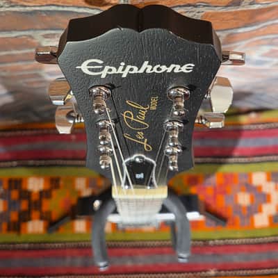 Epiphone 2019 Les Paul Melody Maker E1 (Les Paul SL) Satin Ebony w/ Original Gig Bag image 4