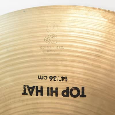 ZILDJIAN K ZILDJIAN HI-HAT 14-inch TOP & BOTTOM (06/26) image 3