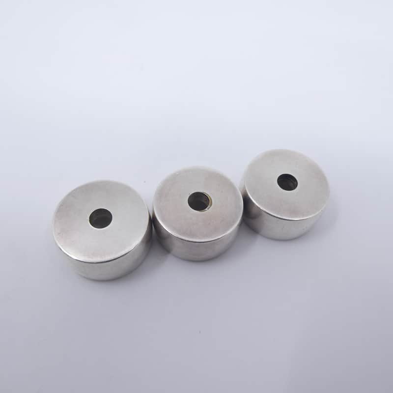 Adams A4 Heavy Bottom Caps - Silver Plate image 1