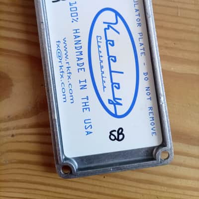 Keeley C2 2-Knob Compressor 2010s - Silver image 5