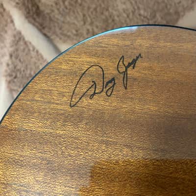 Zager 38” solid mahogany parlor acoustic electric guitar 2018-2020 - Natural image 5