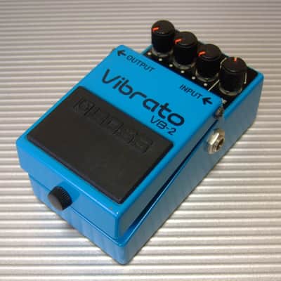 The First Year 1982 Boss VB-2 Vibrato / MIJ Made in Japan (Black Label) image 1