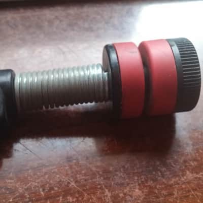 AQUARIAN Red CYMBAL SAVER Spring Stand Arm Topper Seat Holder Mount Part NEAR MINT image 3